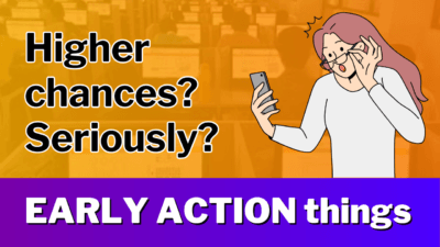 Advantages of early action: Why early action is a great option for Indian students.